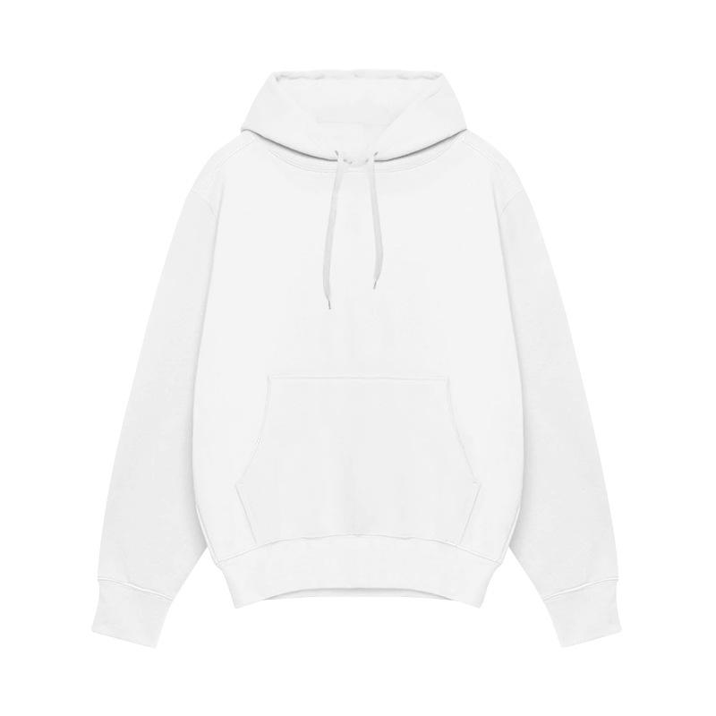 Men's Solid Loose Casual Sports Fitness Hoodie